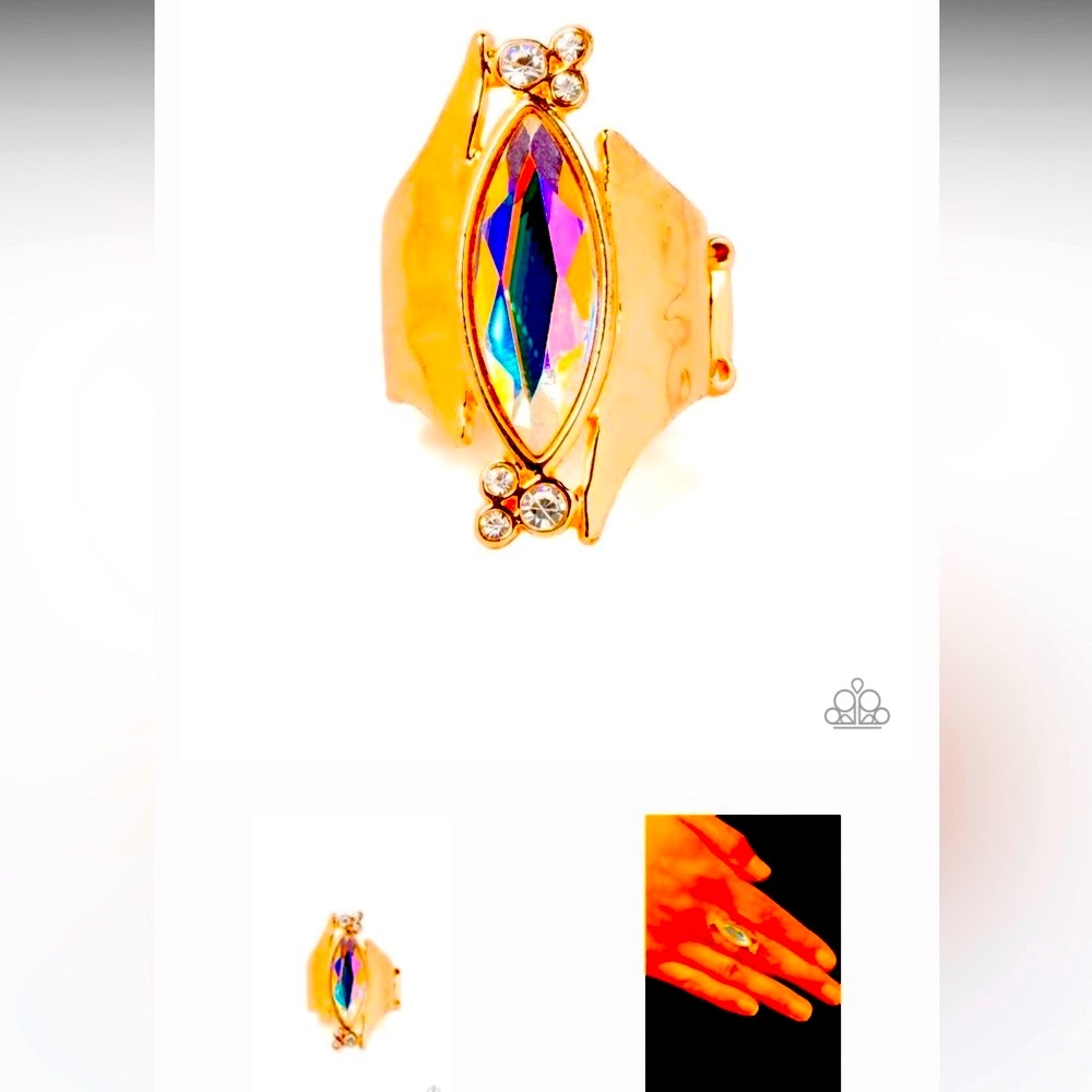 💫🪐💫 “PLANETARY PARADISE” ROSE GOLD RING ~ PAPARAZZI❗️STUNNING❗️💫🪐💫 - Picture 3 of 4
